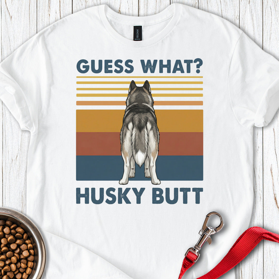 Husky Butt White
