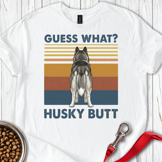 Husky Butt White