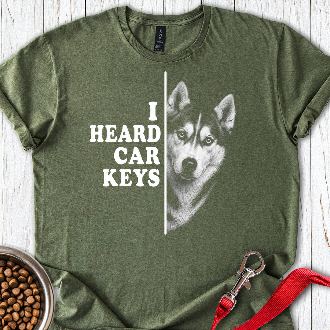 Husky Car Keys Military Green
