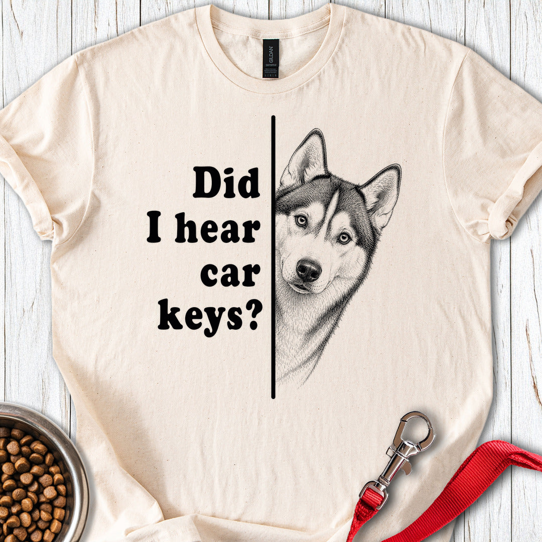 Husky Car Keys Natural