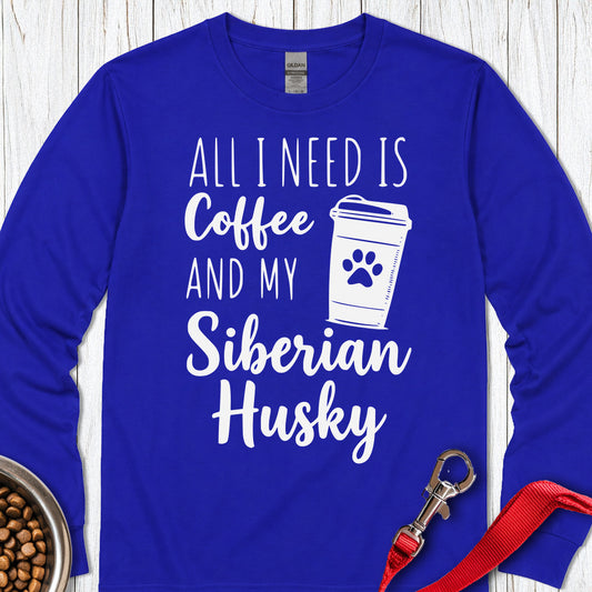 Husky Coffee Long Sleeve — Royal