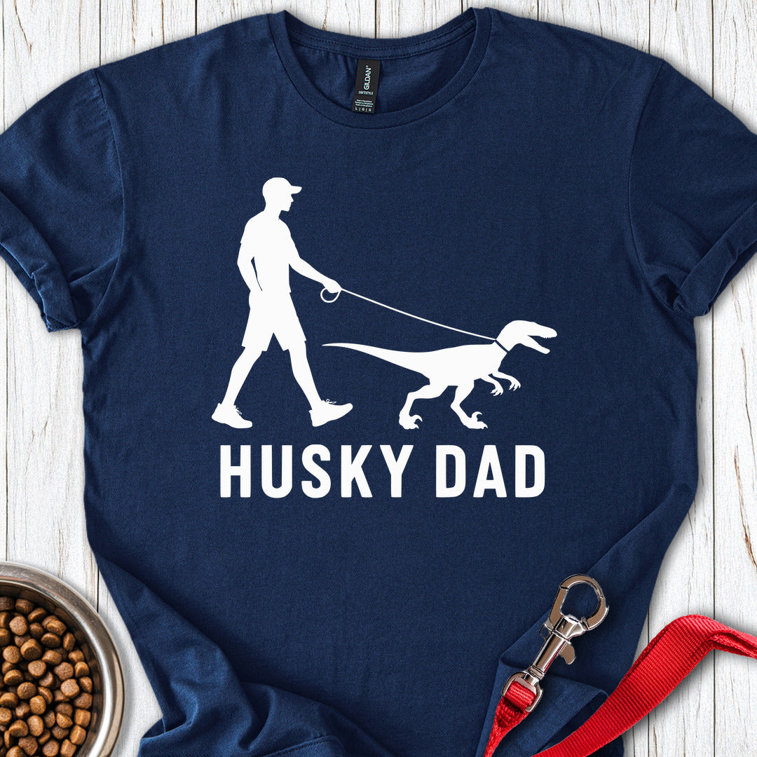 Husky Dad Velociraptor Navy