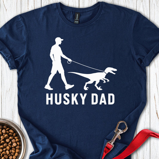 Husky Dad Velociraptor Navy