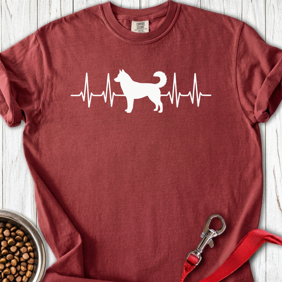 Husky Heartbeat Premium Tee Brick