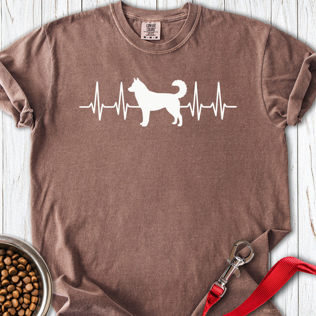 Husky Heartbeat Premium Tee Espresso