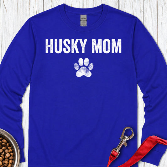 Husky Mom Long Sleeve — Royal