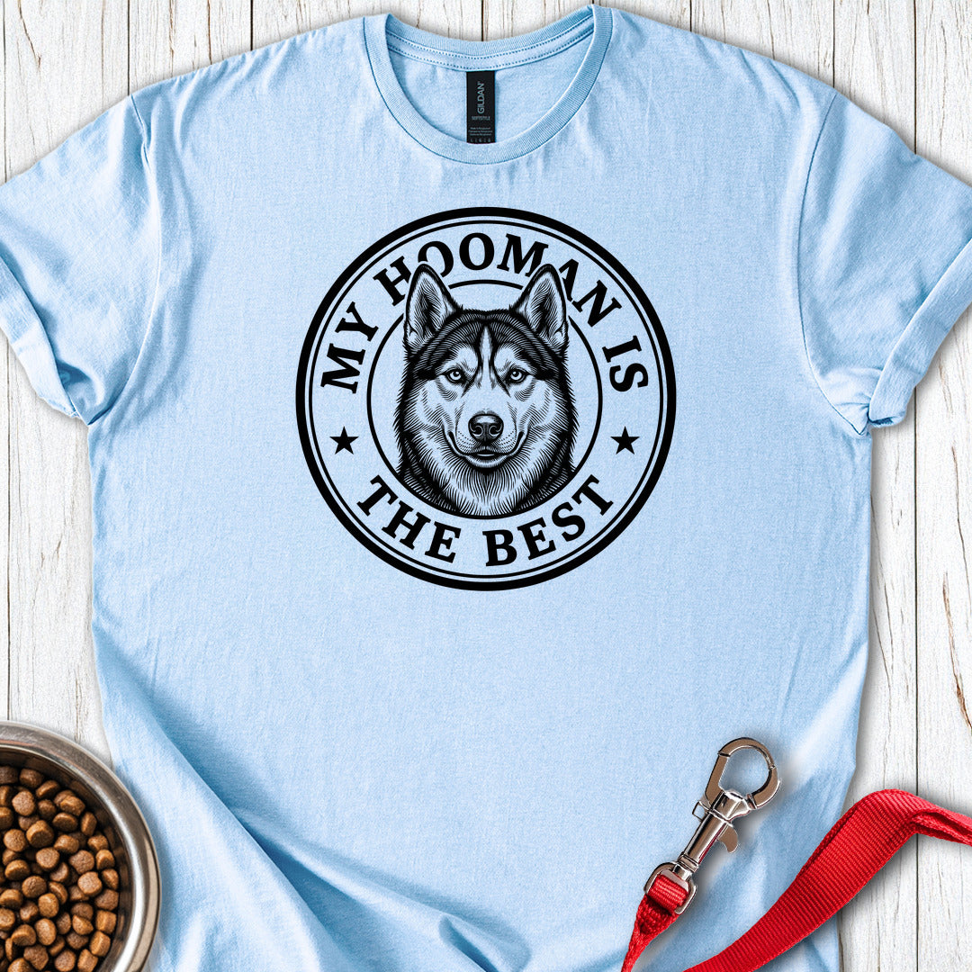 Husky My Hooman Light Blue
