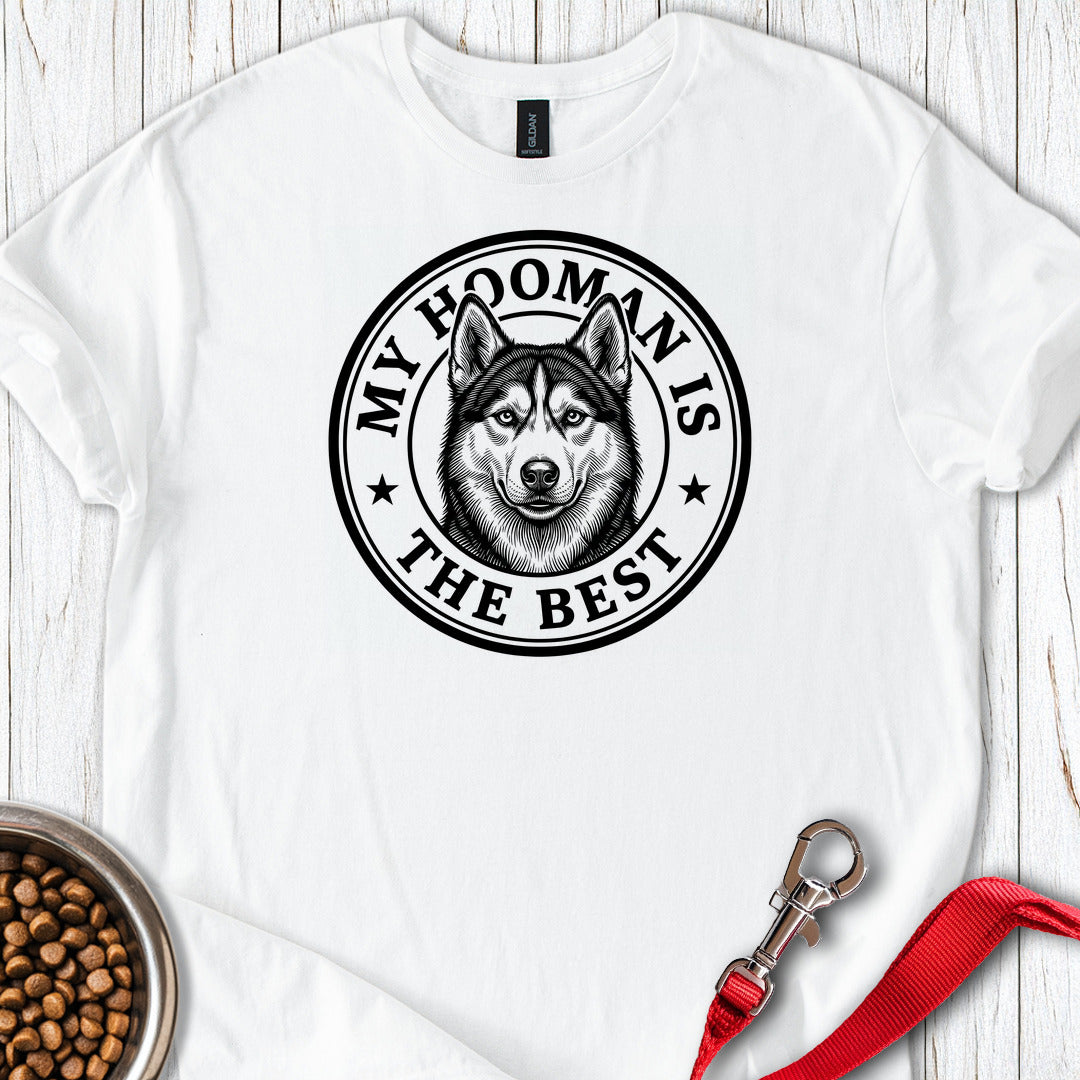 Husky My Hooman White