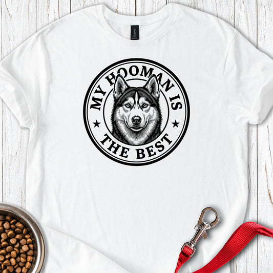 Husky My Hooman White