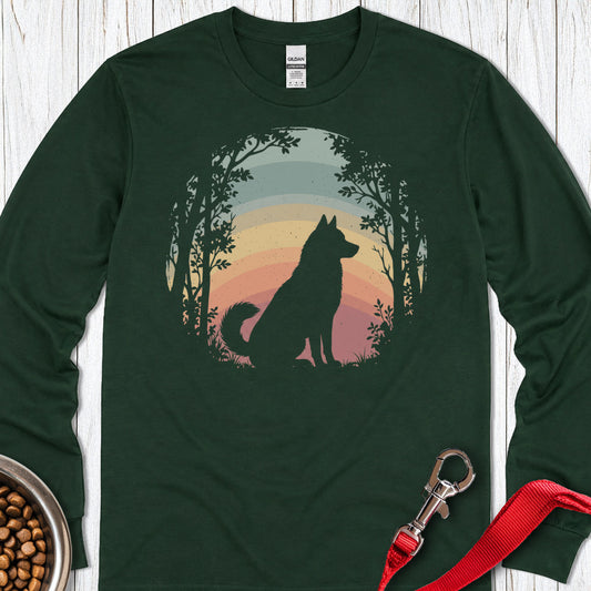 Husky Nature Long Sleeve — Forest Green