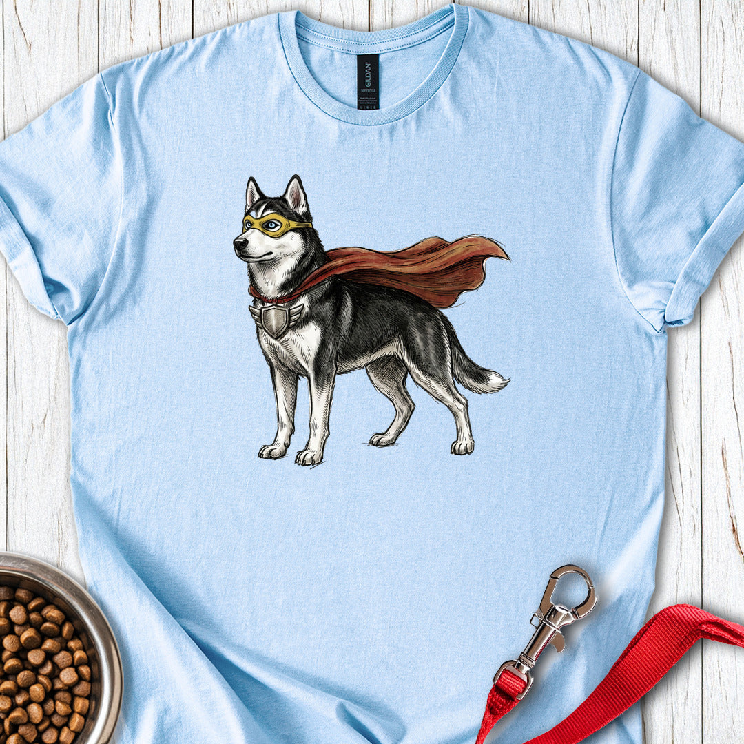 Husky Superhero Light Blue