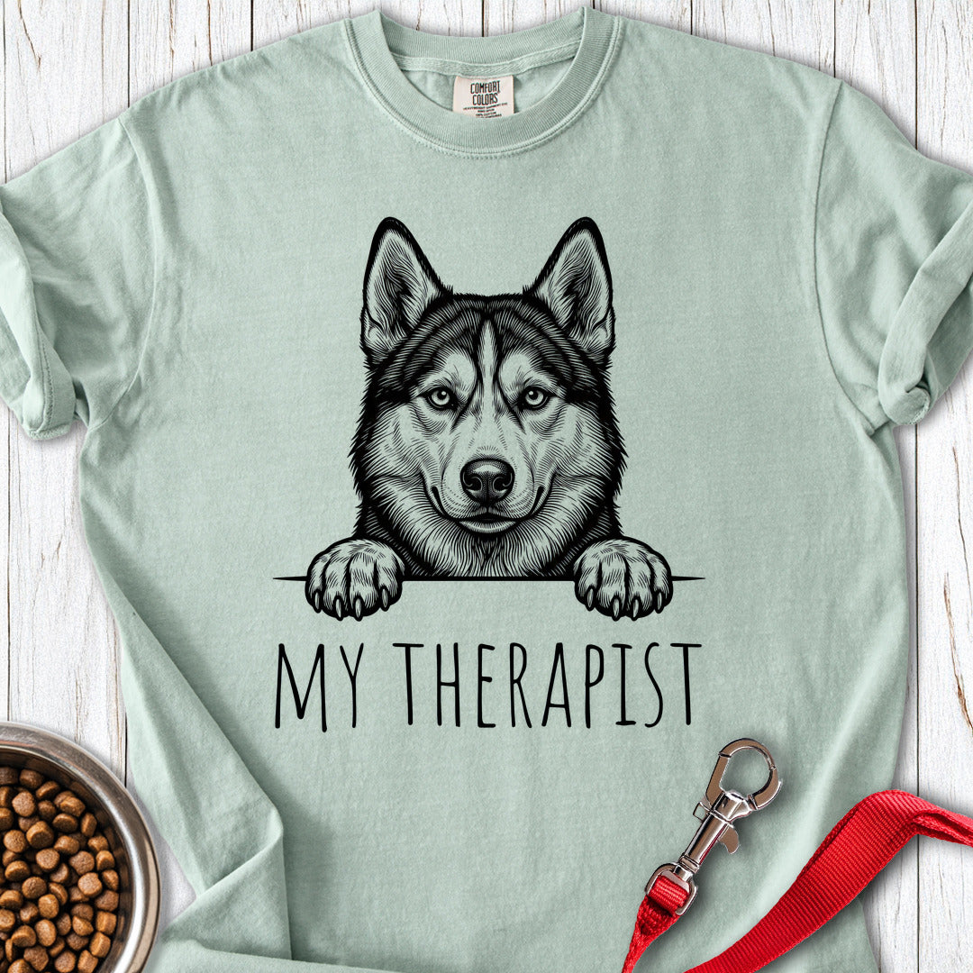 Husky Therapist Premium Tee Bay