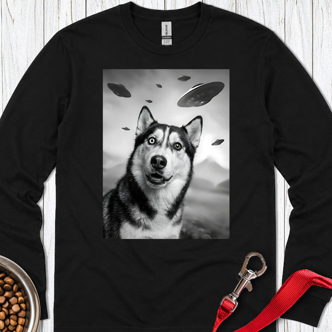Husky UFO Long Sleeve — Black