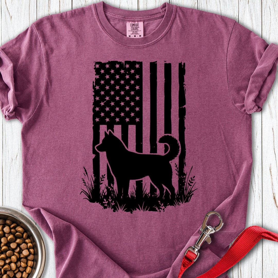 Husky USA Premium Tee Berry