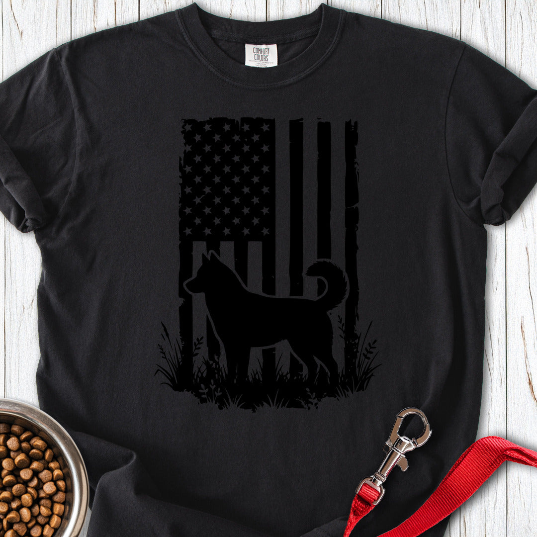 Husky USA Premium Tee Black