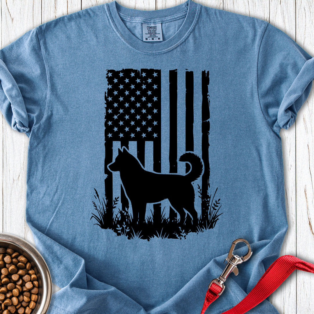 Husky USA Premium Tee Blue Jean