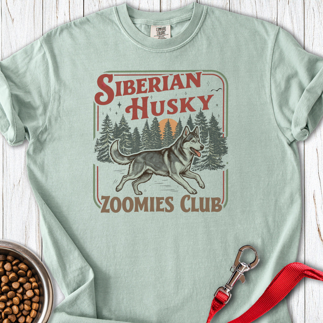 Husky Zoomies Club Premium Tee Bay