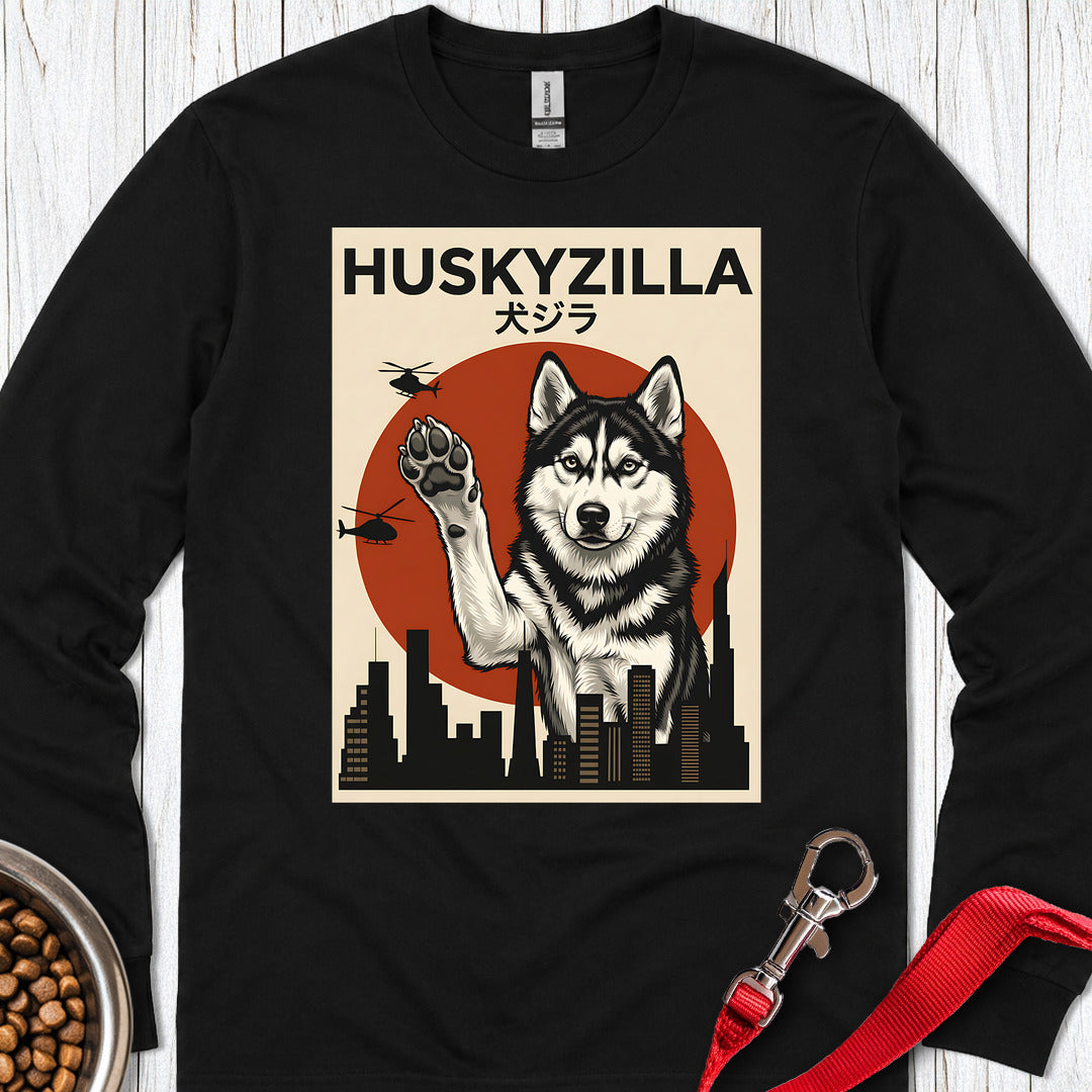 Huskyzilla Long Sleeve — Black