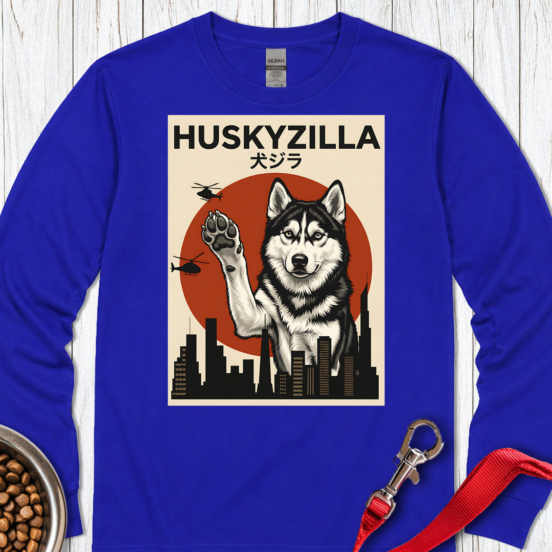 Huskyzilla Long Sleeve — Royal
