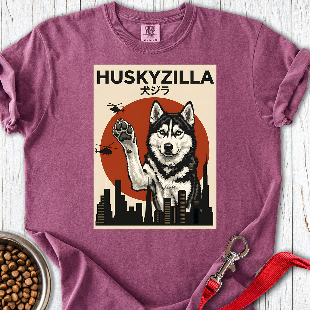 Huskyzilla Premium Tee Berry