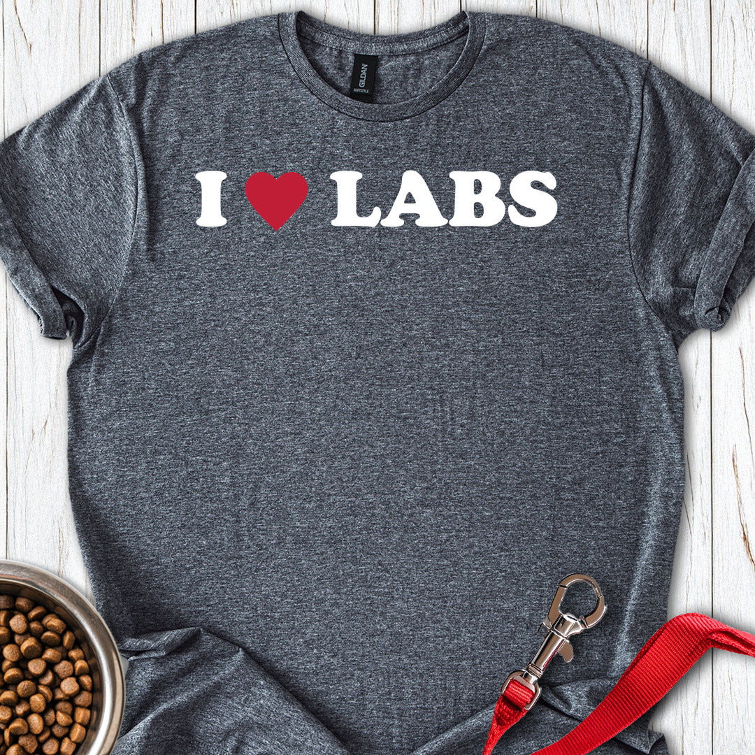 I Love Labs Dark Heather