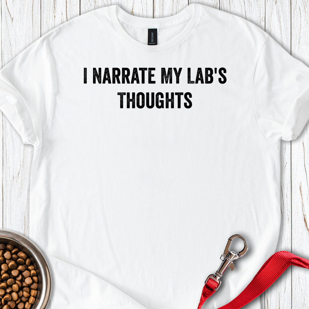 I Narrate My Lab's Thoughts White