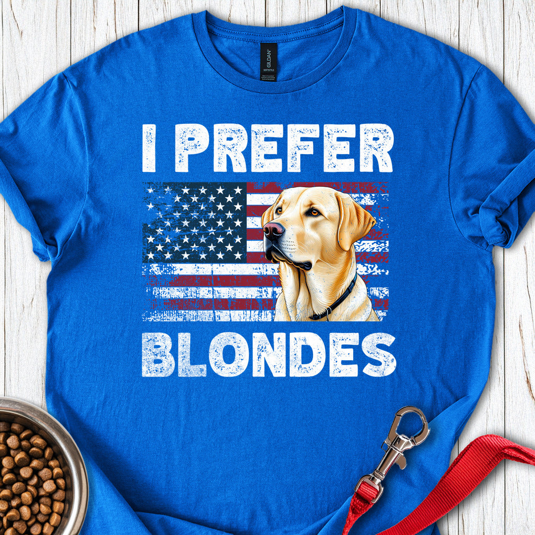 I Prefer Blondes Yellow Labrador Royal