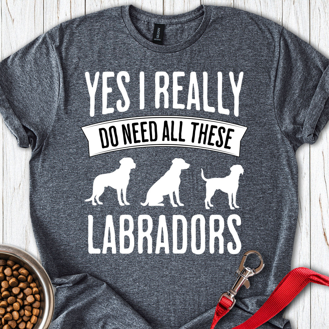 I Really Need All These Labradors Dark Heather