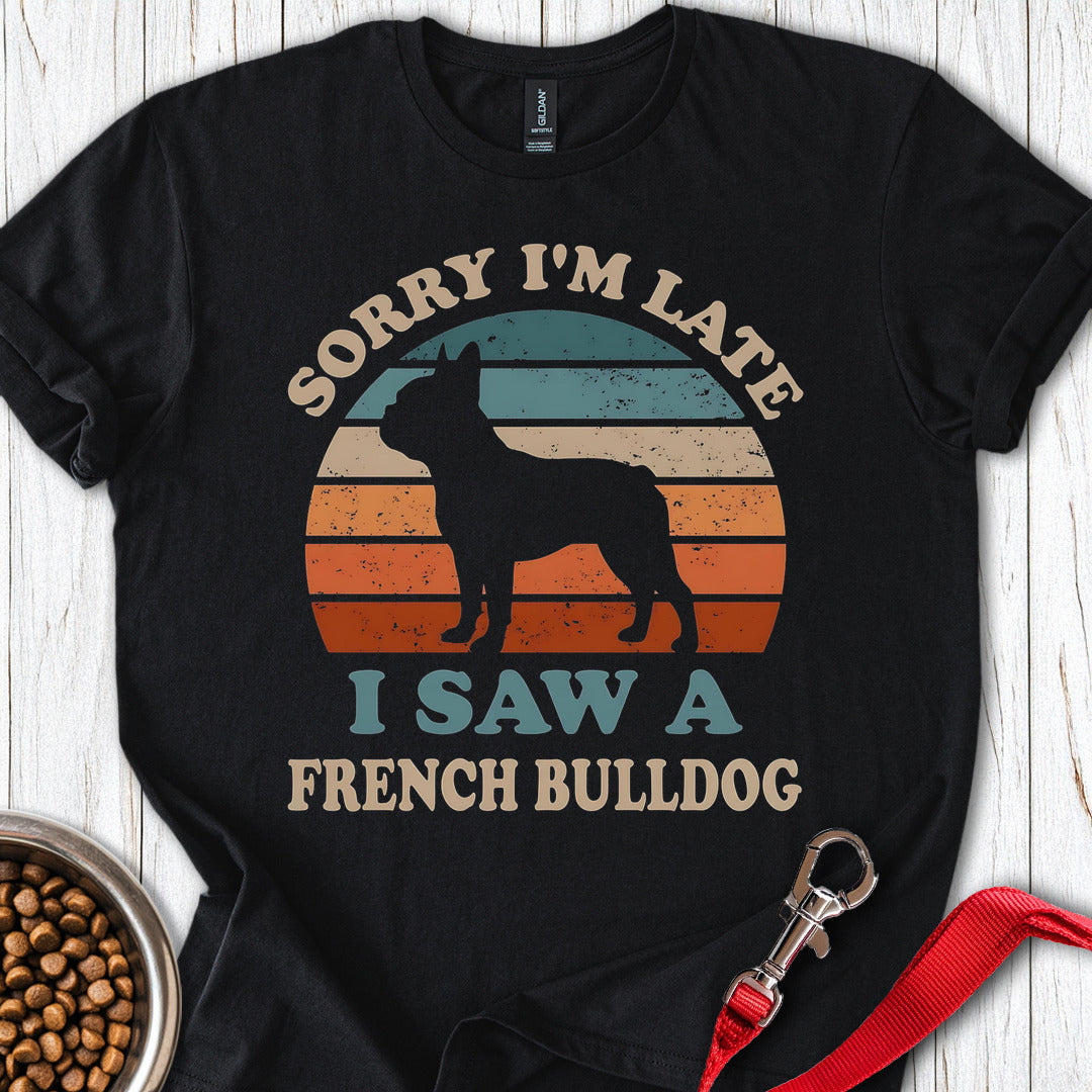 I Saw A French Bulldog Black
