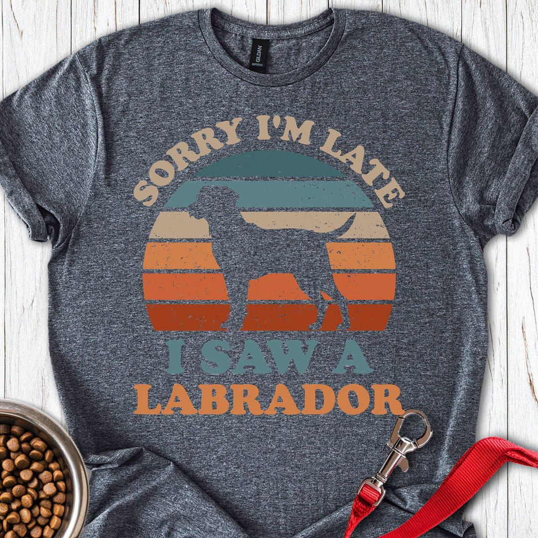 I Saw a Labrador Dark Heather