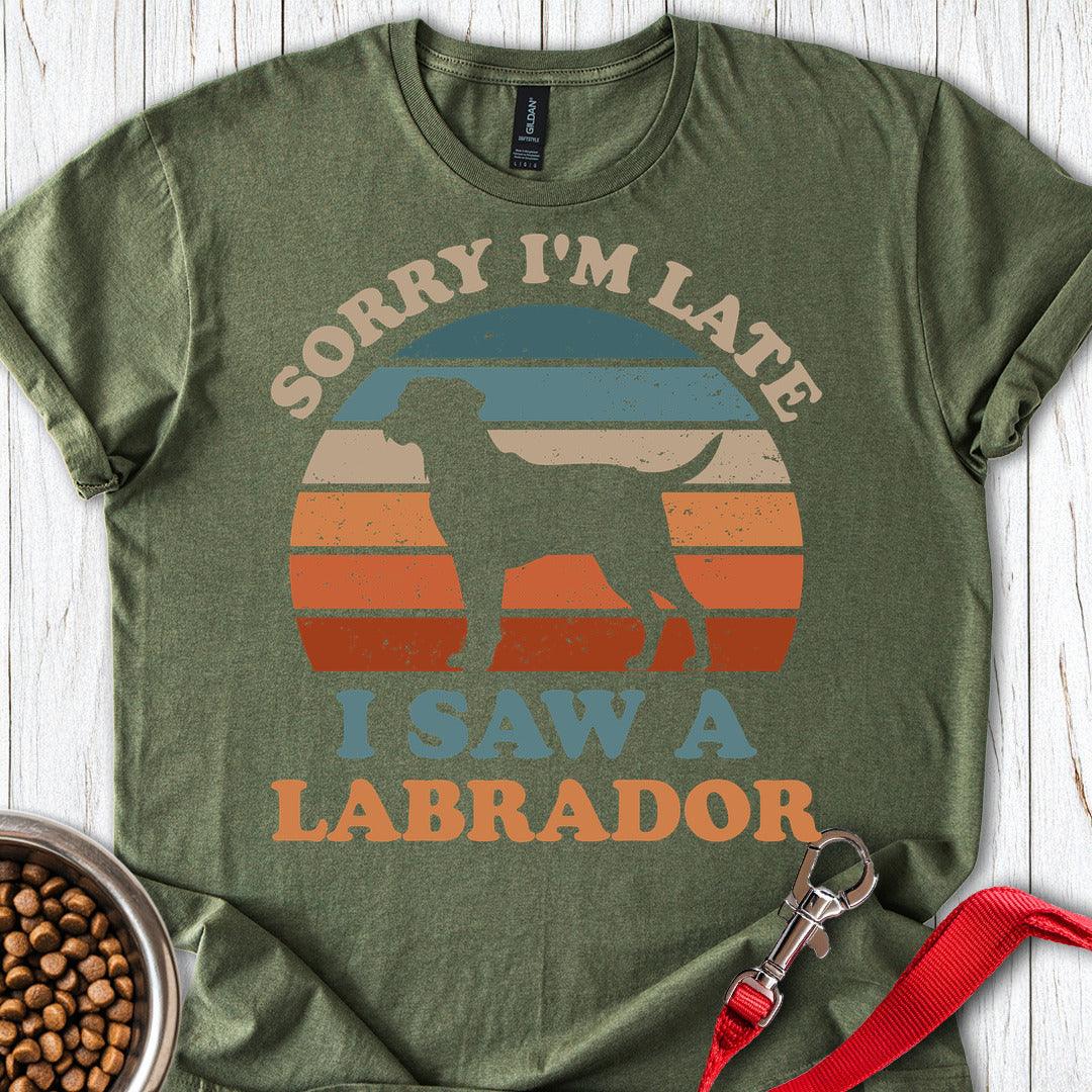 I Saw a Labrador Military Green