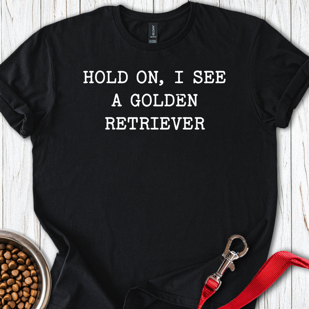 I See a Golden Retriever Black
