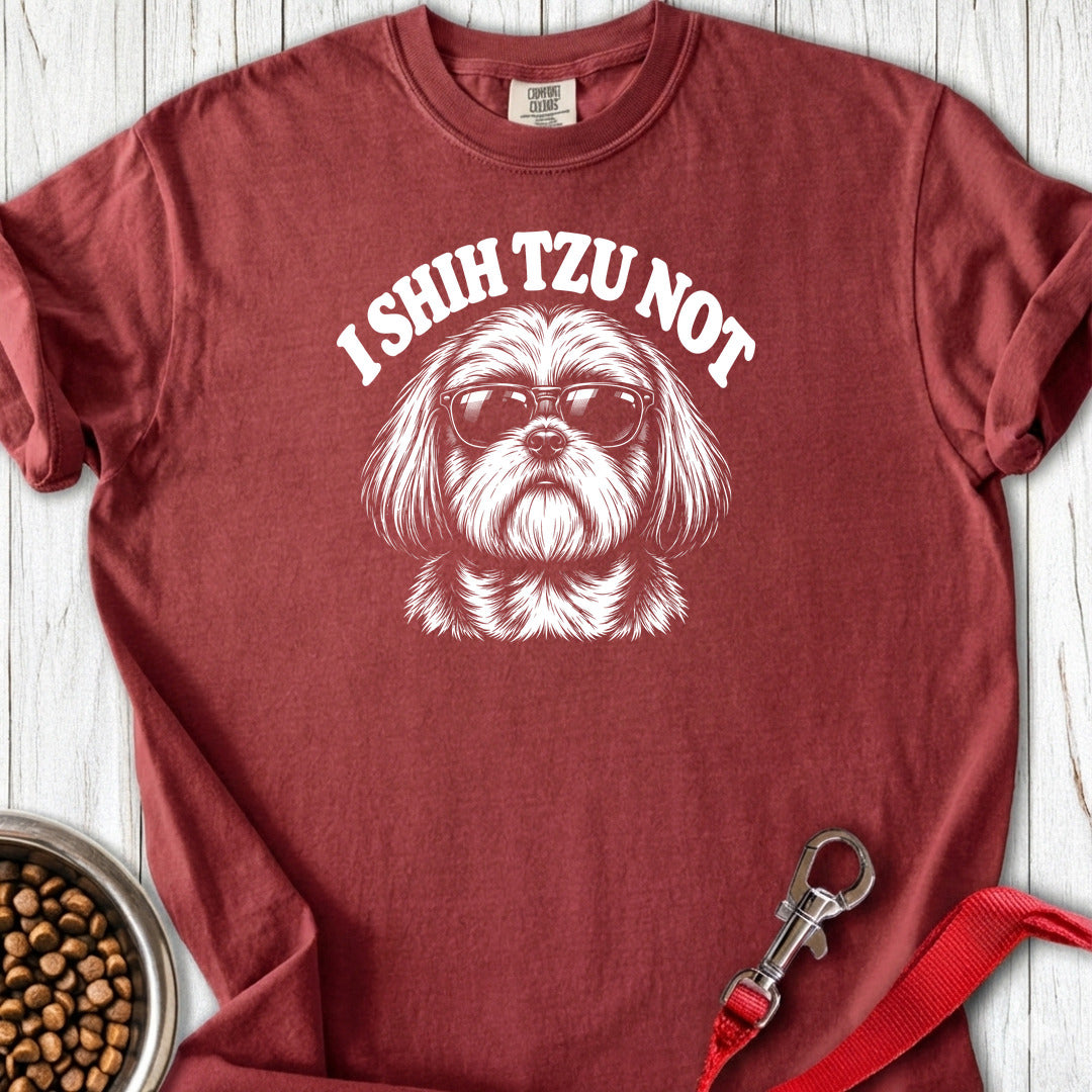 I Shih Tzu Not Dark Premium Tee Brick
