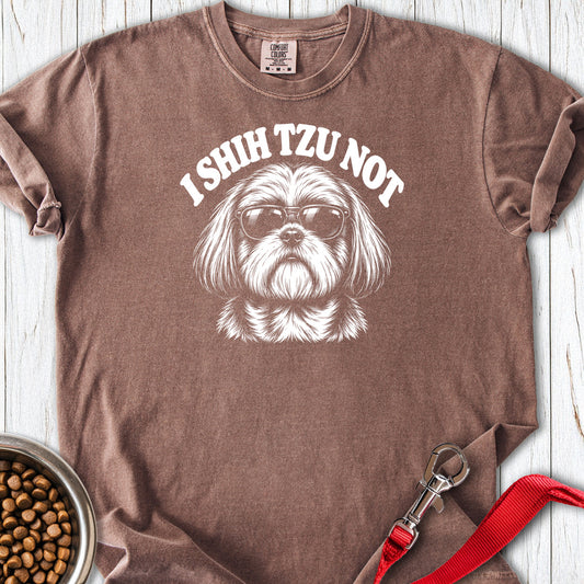 I Shih Tzu Not Dark Premium Tee — Espresso