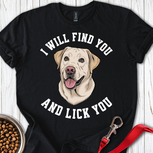 I Will Find You Labrador Black