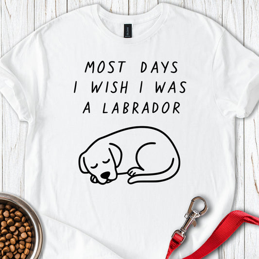 I Wish I Was a Labrador White