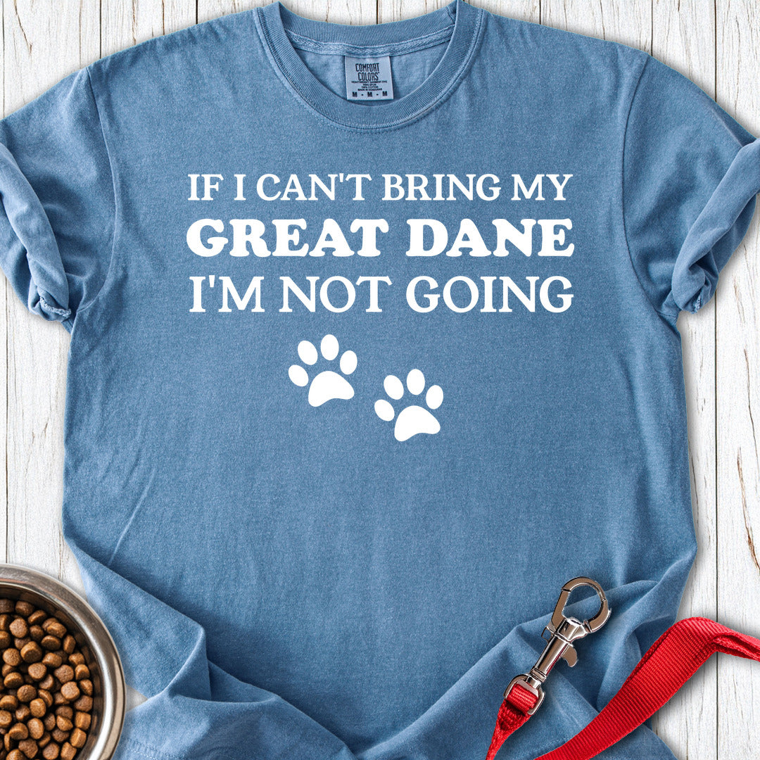 If I Can't Bring My Great Dane Premium Tee — Blue Jean