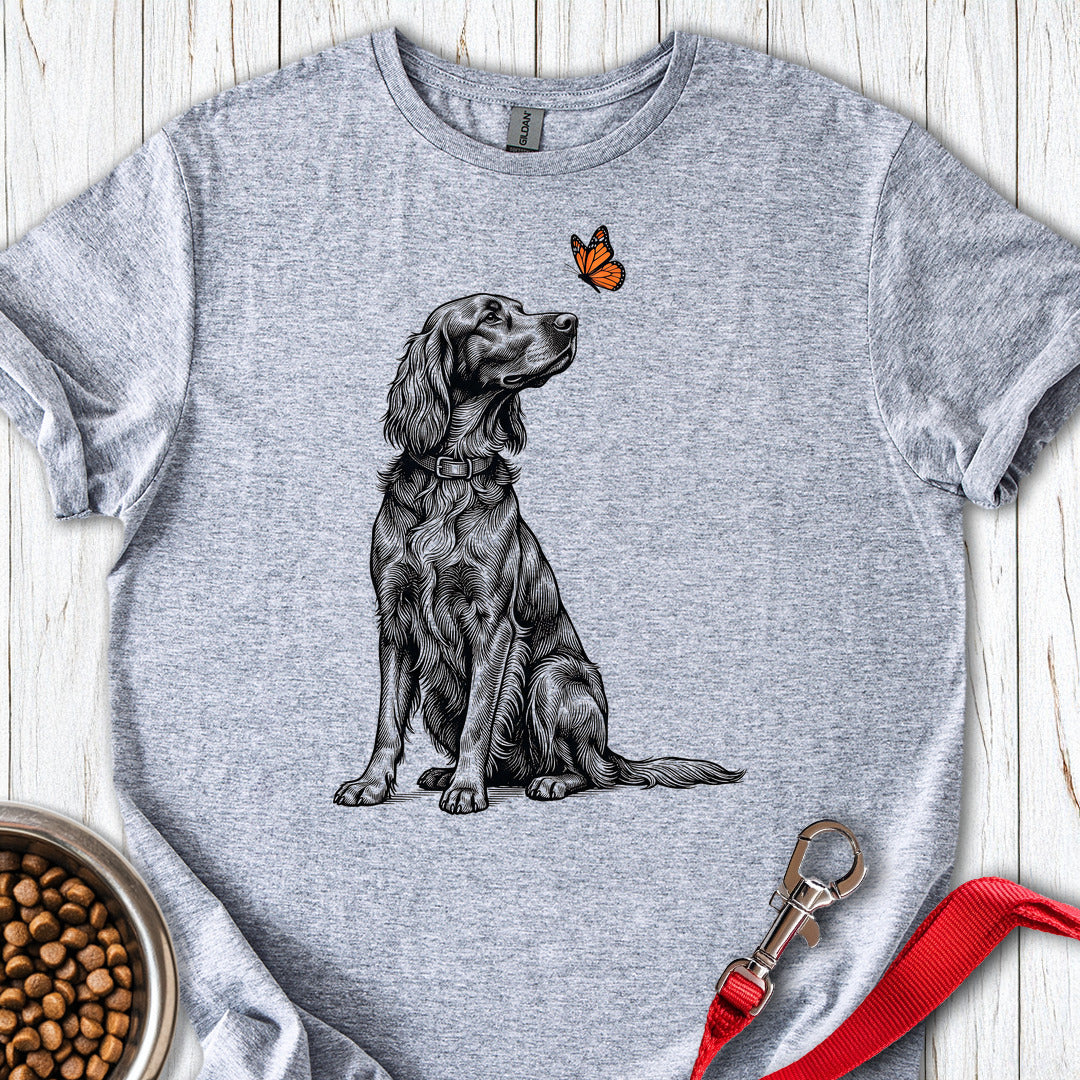 Irish Setter Butterfly — Sport Grey