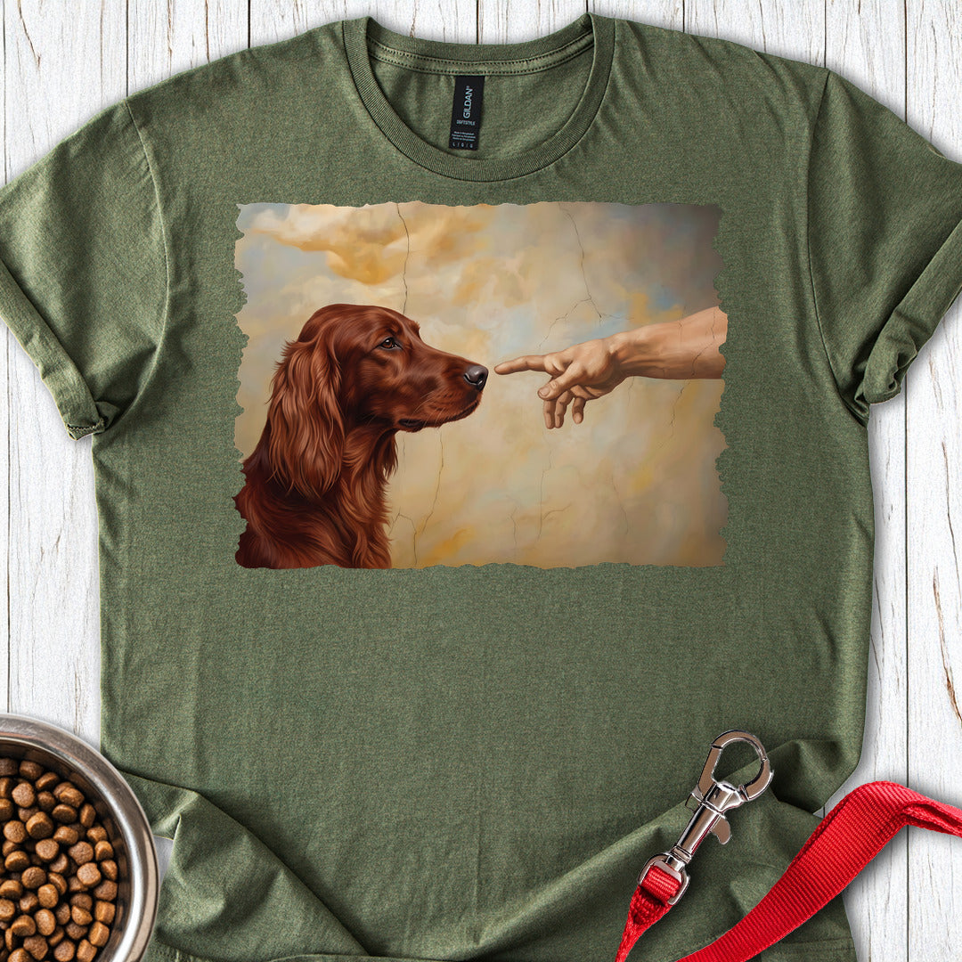 Irish Setter Creation — Military Green