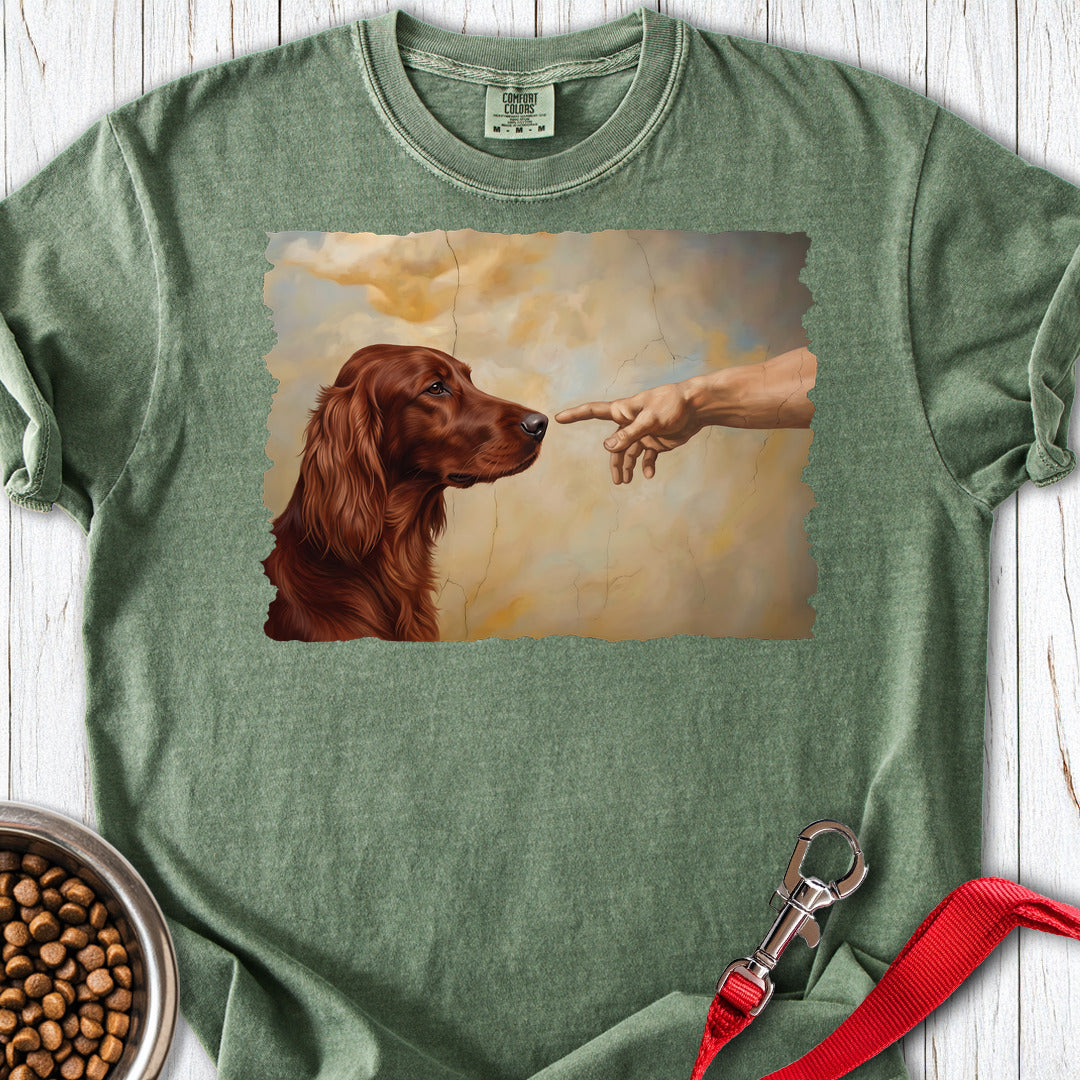 Irish Setter Creation Premium Tee — Moss
