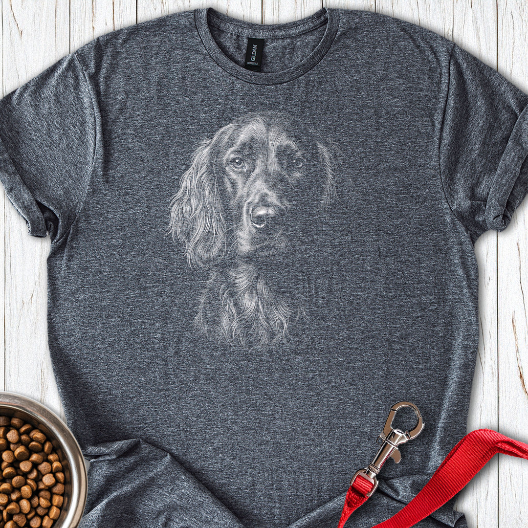 Irish Setter Engraved — Dark Heather