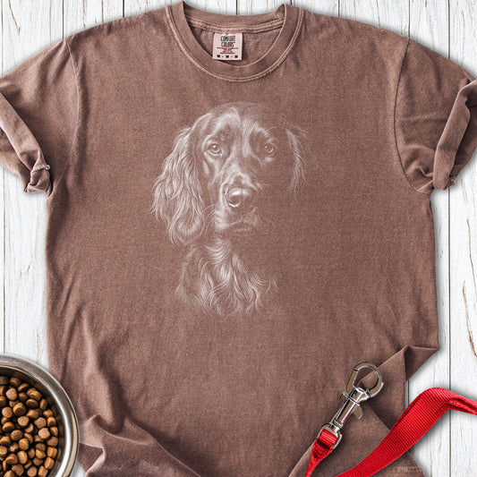 Irish Setter Engraved Premium Tee — Espresso