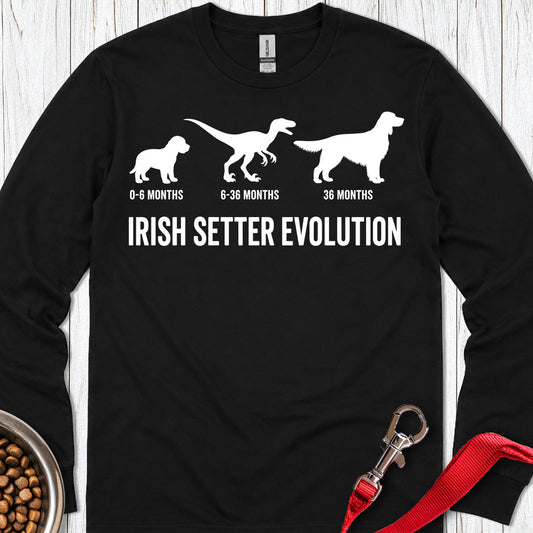 Irish Setter Evolution Long Sleeve — Black
