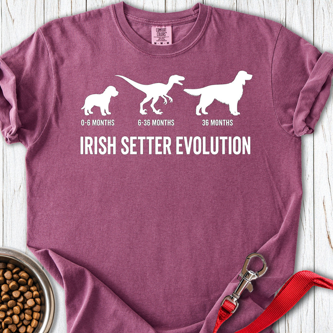 Irish Setter Evolution Premium Tee — Berry