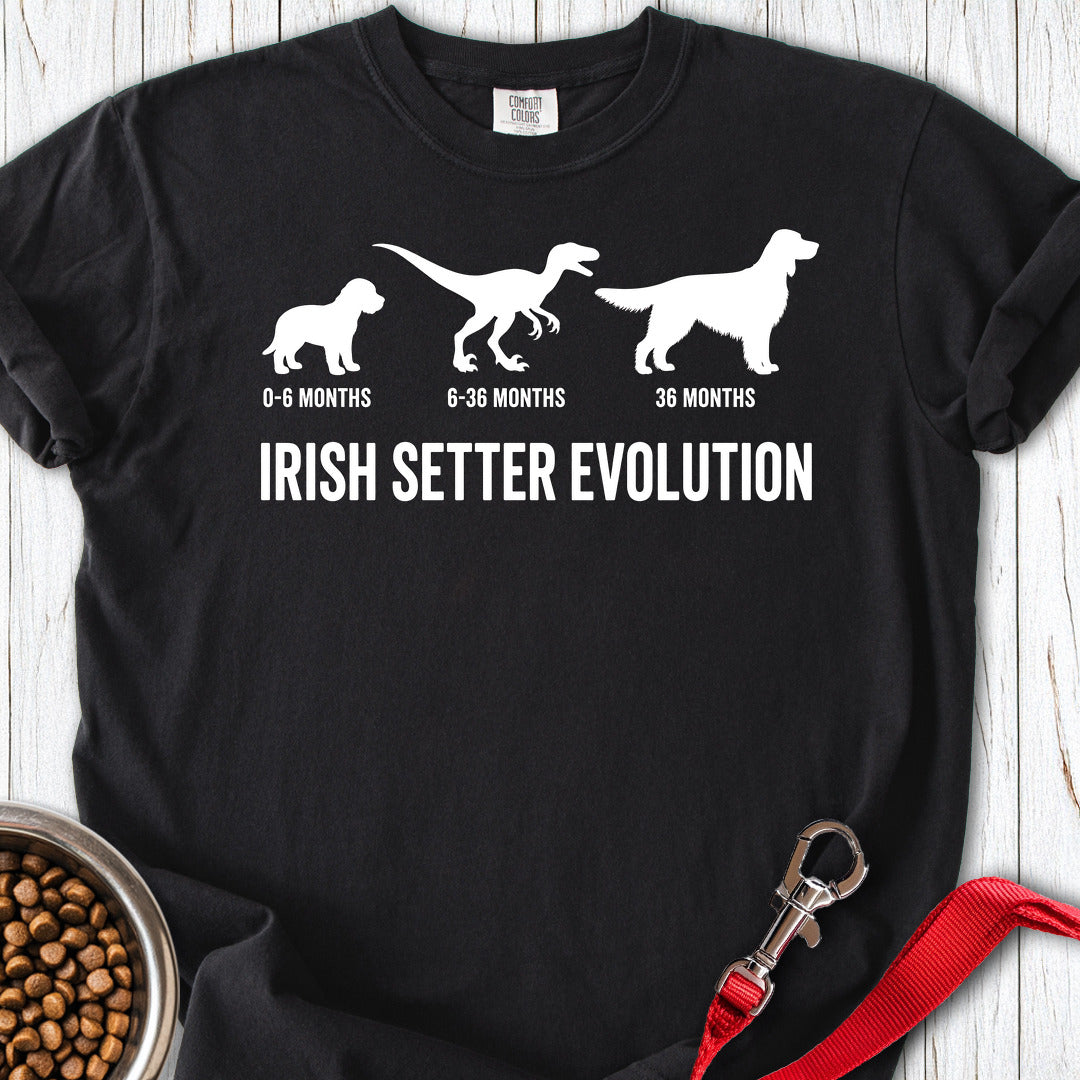 Irish Setter Evolution Premium Tee — Black
