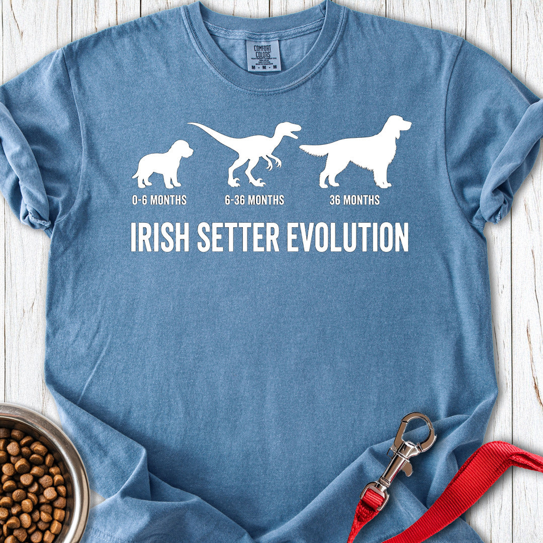 Irish Setter Evolution Premium Tee — Blue Jean
