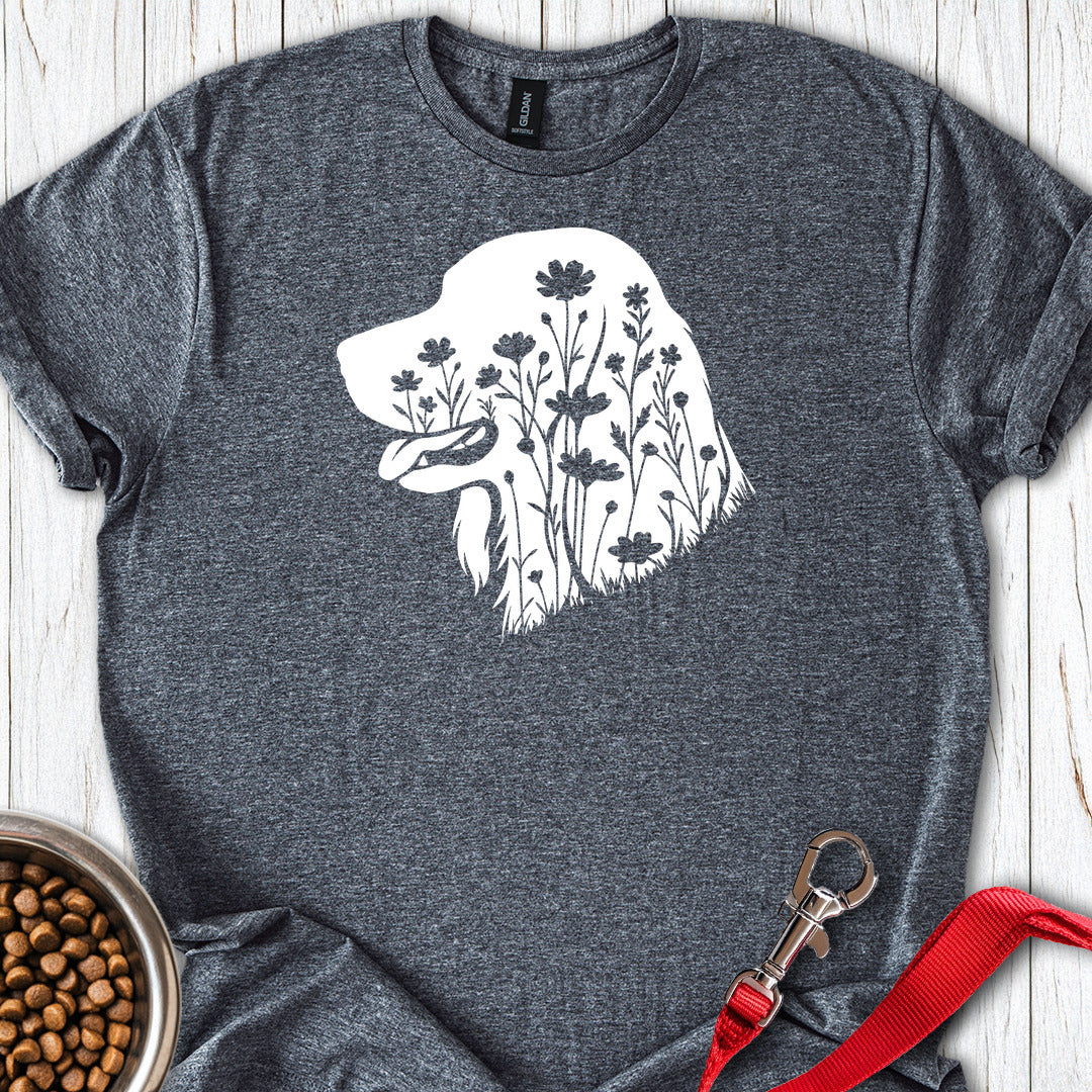 Irish Setter Flowers Dark Heather
