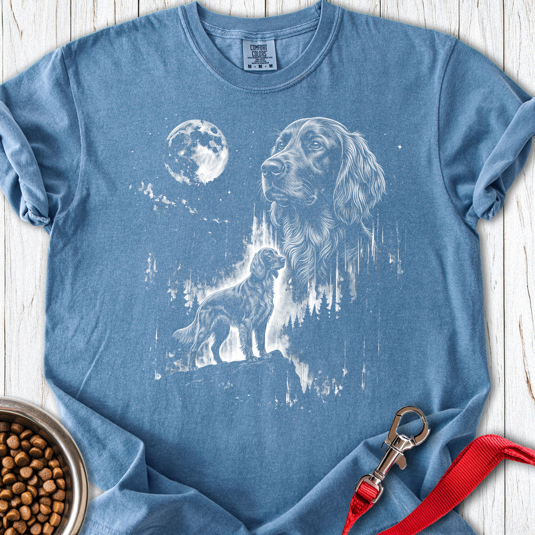 Irish Setter Moonlight Premium Tee — Blue Jean