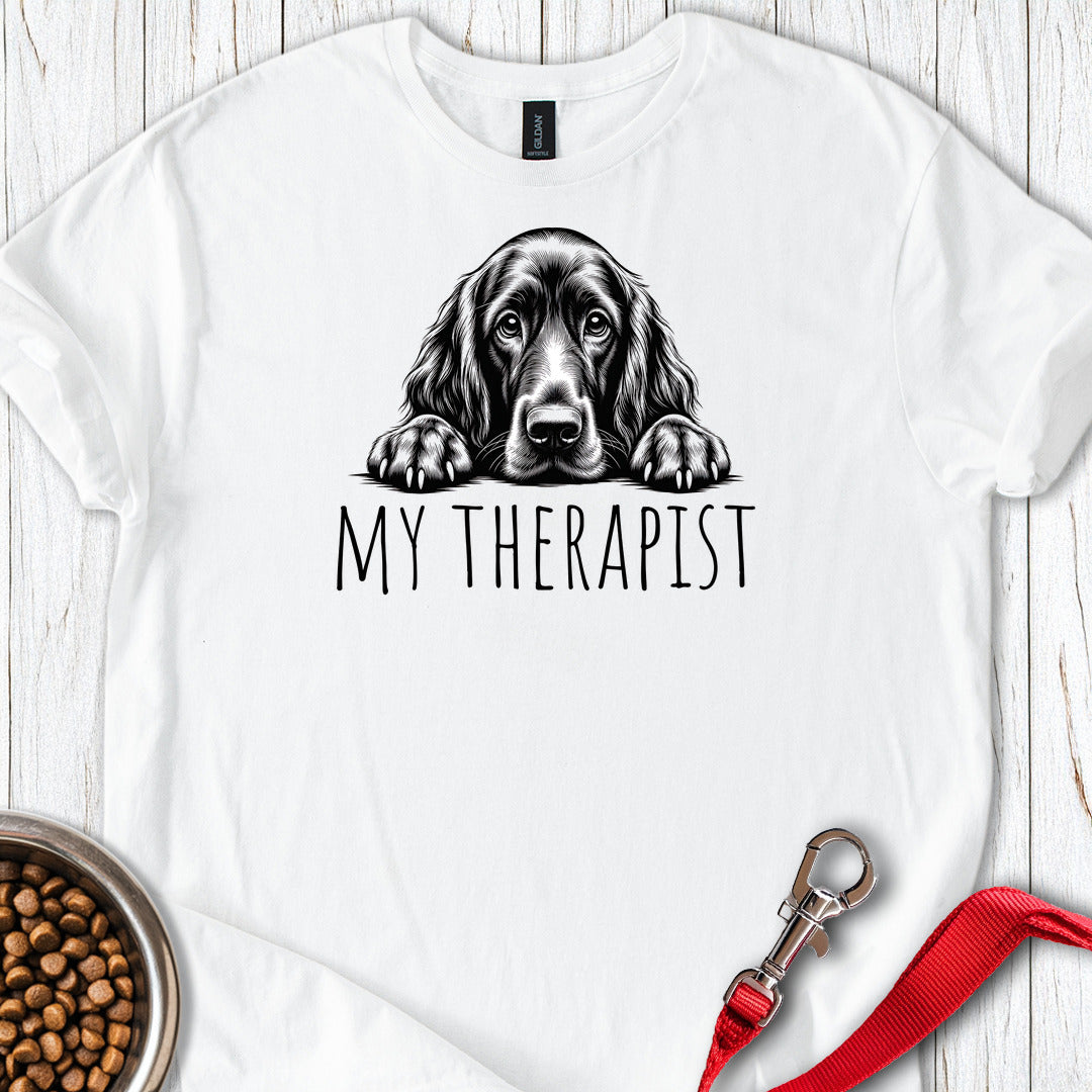 Irish Setter My Therapist — White