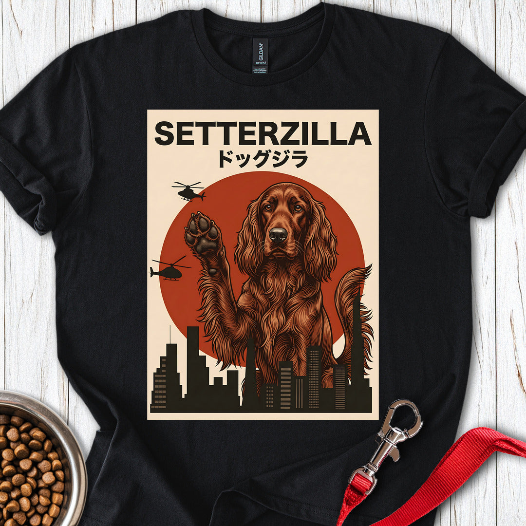 Irish Setter Setterzilla — Black